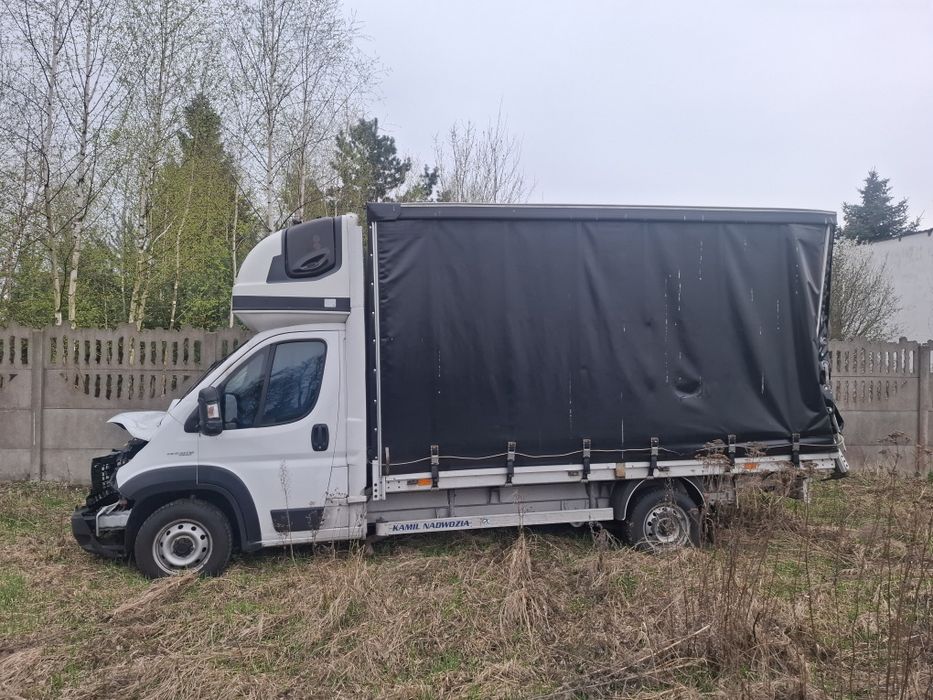 Fiat Ducato 2021 rok Plandeka Uszkodzony