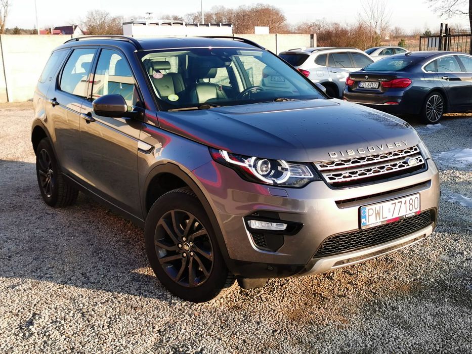 Land Rover Discovery Sport automat* 4x4* 7 osobowy* pakiet zimowy* kamera* martwe pole* gwarancja