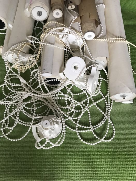 Conjunto de 11 rolos cortina (várias tamanhos)