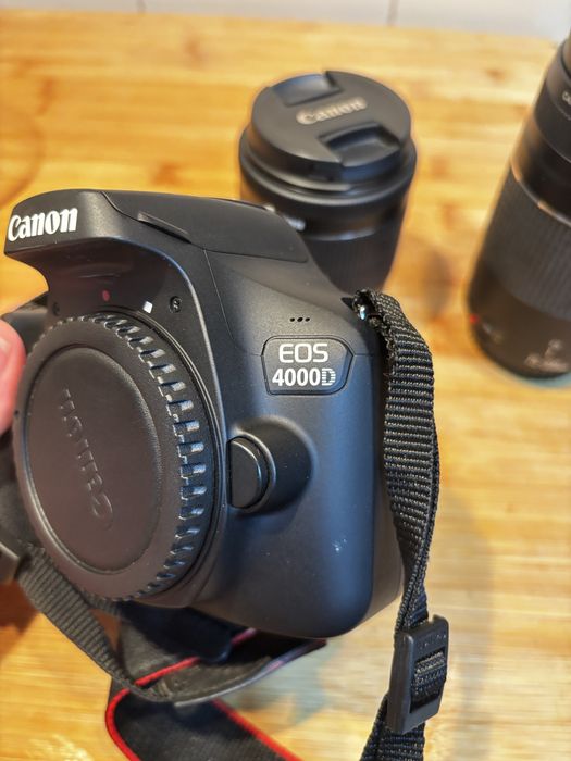 Canon 4000D c/ acessorios