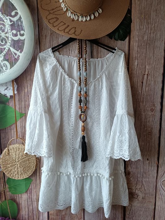 Пляжне плаття туніка. Р 48-50. Оверсайз