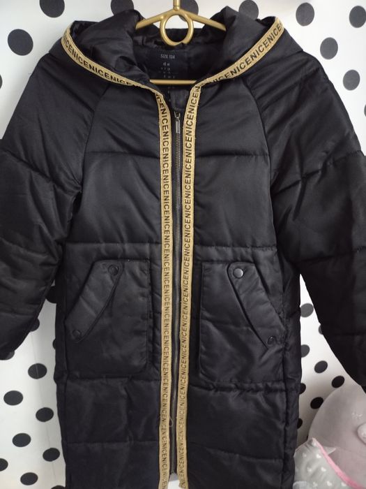 Kurtka płaszczyk zima 134 dziewczynka