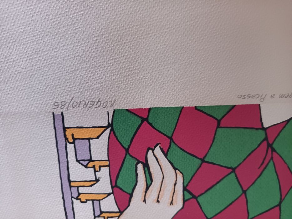 Serigrafia de Rogério Freitas
