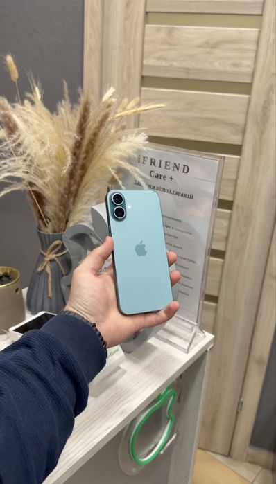 Iphone 16 Plus 128GB Teal, гарантія 3 міс від магазину iFriend