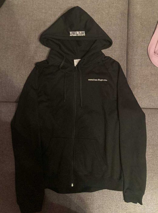 Vetements free hugs zip hoodie: 500 Худі Ніжин на Olx