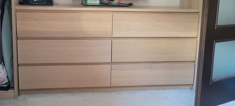 Komoda Ikea Malm 6 szuflad