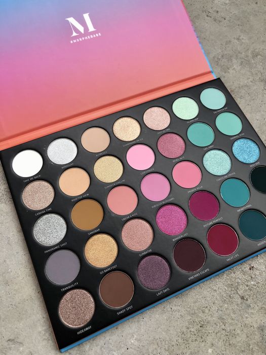 Morphe 35S Sweet Oasis Aristry Palette paleta cieni do powiek