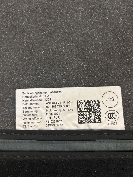 Ковры велюровые Ауди 4n4863011f