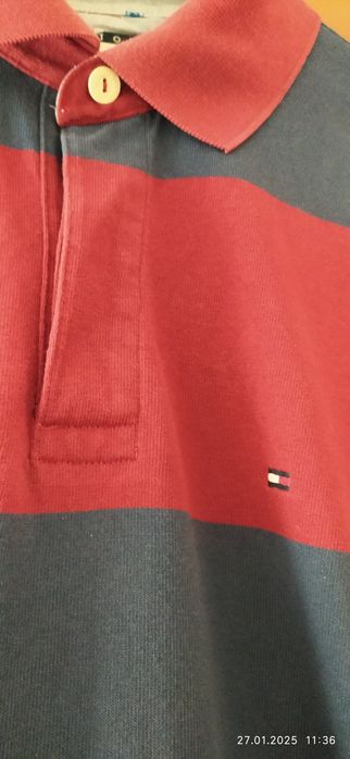Polo z długim rękawem z Tommy'ego