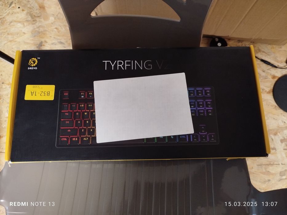 Механічна ігрова клавіатура DREVO Tyrfing V2 RGB