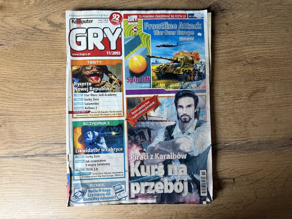 Czasopismo # Komputer Swia Gry 11/2003