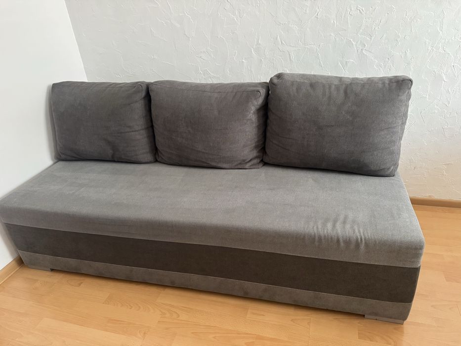 Kanapa szara 140x200