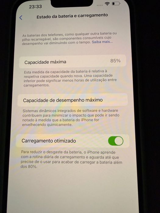 VENDO iPhone 13 Pro Max 128 GB Dourado - como novo - 85% de bateria