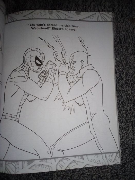 Мега-раскраска Человек-паук Marvel