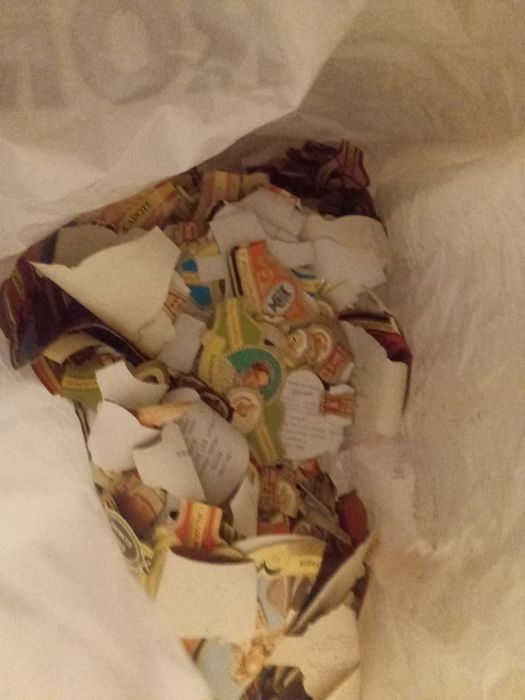 Lote de autocolantes Publicade charutos