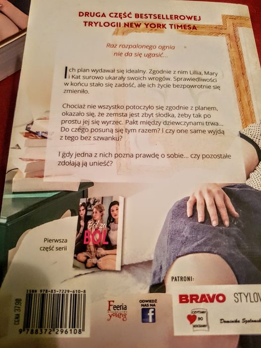 Ból za ból Ogień za ogień Popiół za popiól powieść