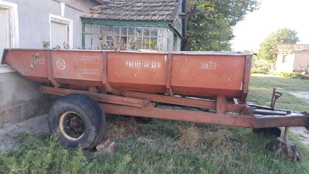 Причіп виноградний ППВ-3-01 (лодочка, нержавійка)