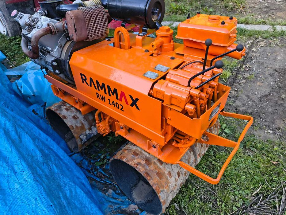 walec zagęszczarka rammax rw 1402
