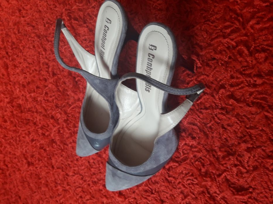 Buty damskie skórzane