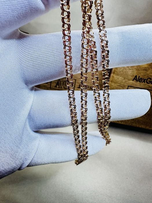 Золотая цепочка 585 весом 9,88 грамм