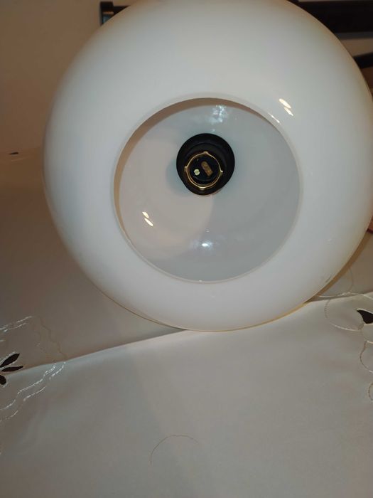 Piękna stara lampa wisząca PRL/vintage