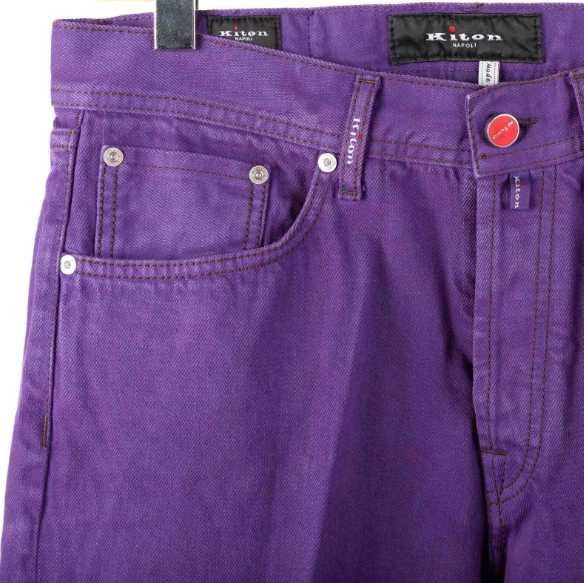 Новi джинси люкс, Kiton Napoli, 100% cotton, розмір US: 34 EU: 50