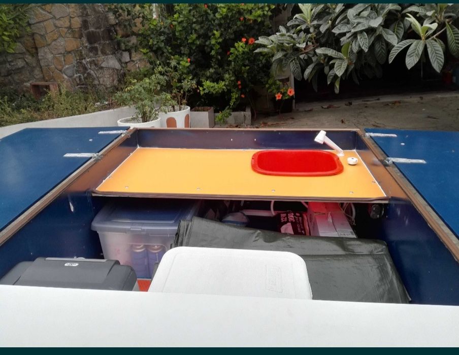 Atrelado reboque camping