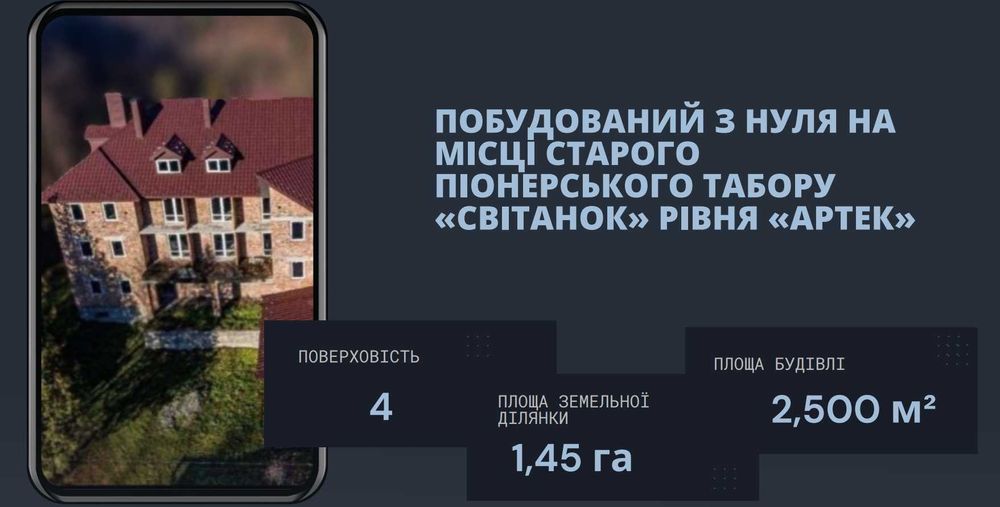 Готельний комплекс в Карпатах