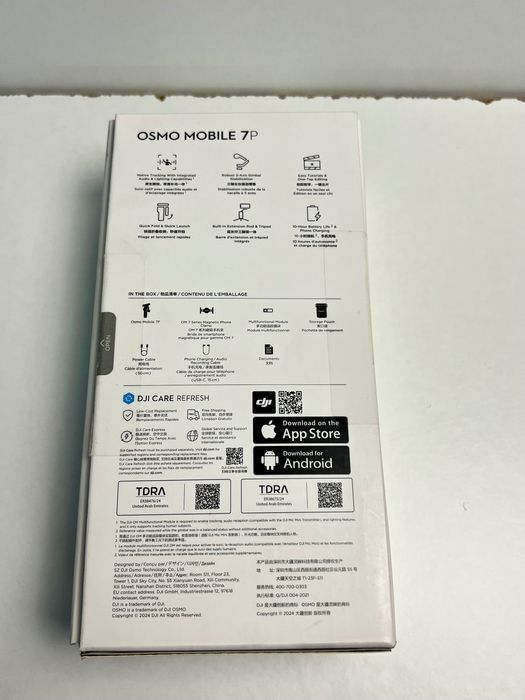 DJI Osmo Mobile 7P - Gimbal Estabilizador para Smartphone