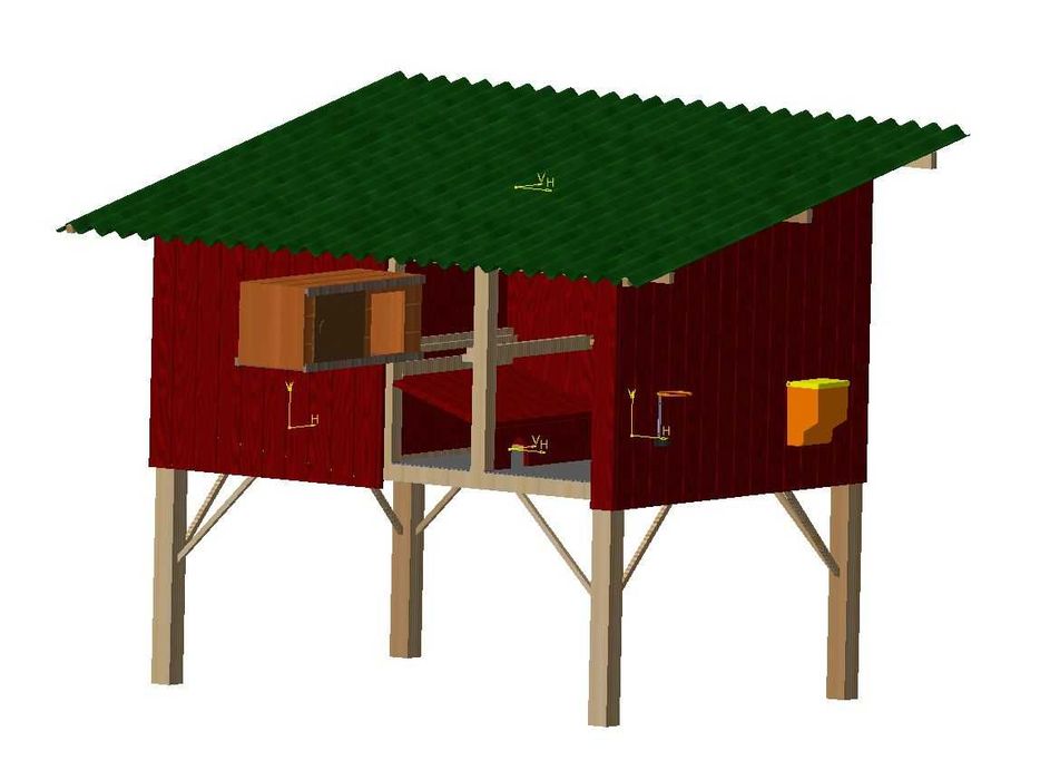 Projekt - klatka do hodowli zajęcy