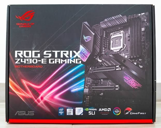 Asus rog strix z490 e gaming +i7-10700K lga 1200