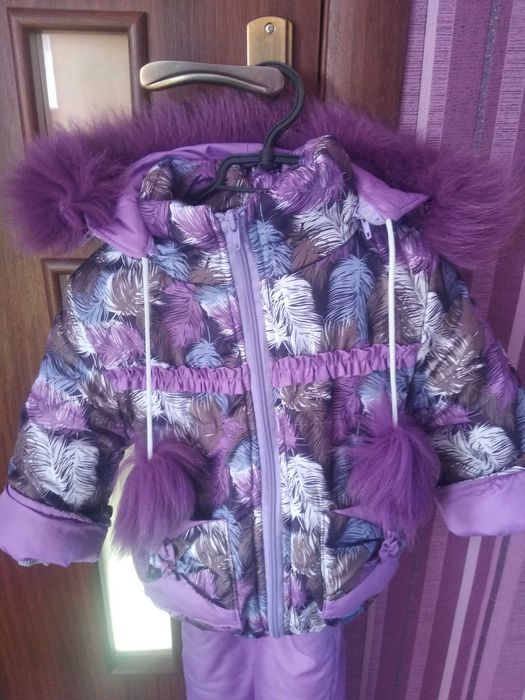 Продам зимний костюм на девочку
