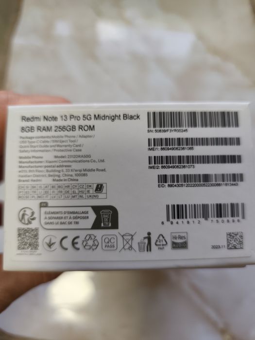 Продам телефон Redmi Note 13 Pro 5G