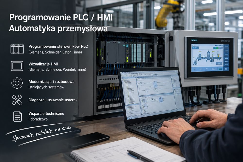 Automatyka - Programowanie PLC,HMI