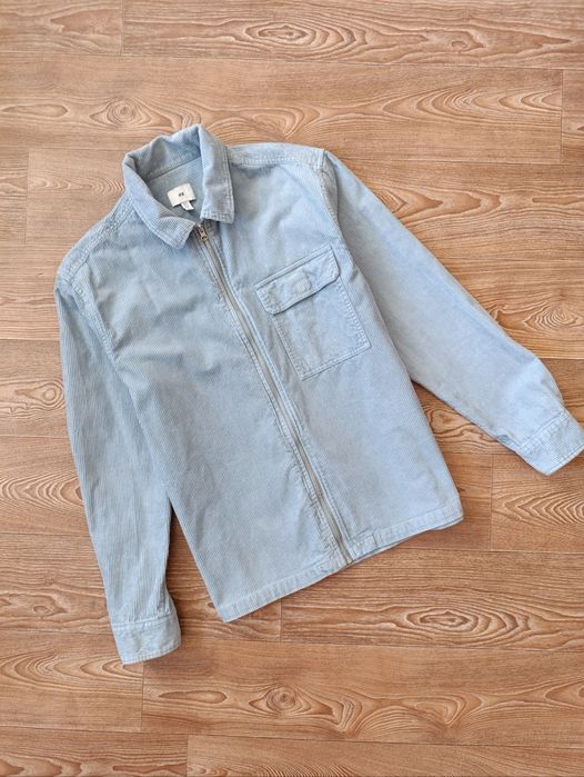 ХІТ! Крутезна чоловіча Вільвет Куртка/Овершот H&M