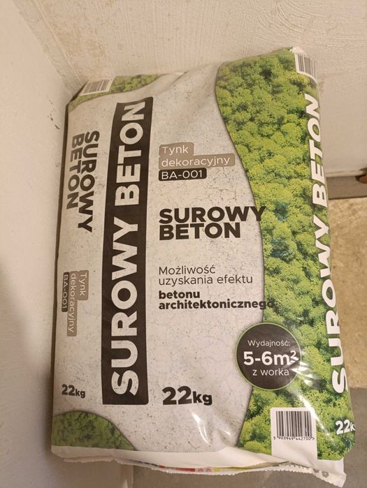 Surowy beton architektoniczny tynk dekoracyjny