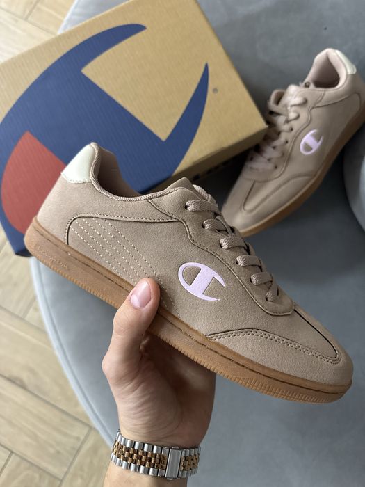 Nowe Oryginalne Sneakersy Damskie Champion Brązowe Trampki 39