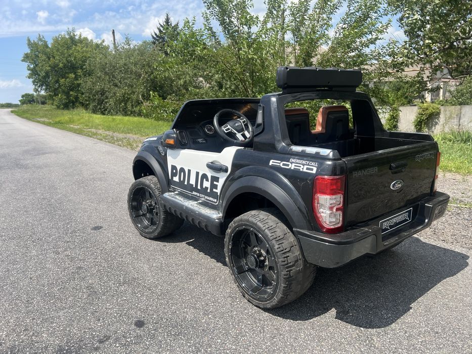 Полицейский джип Ford Ranger 4wd для ребенка