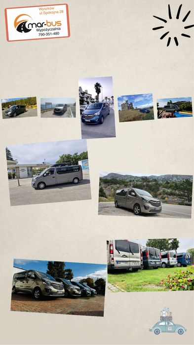 Wynajem, wypożyczalnia busów i aut osobowych