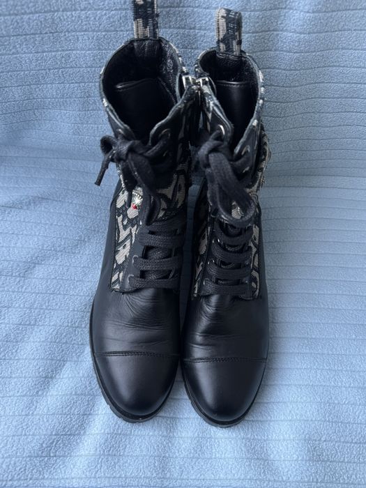 Черевики Dior, шкіра 36 р. 23,5 си