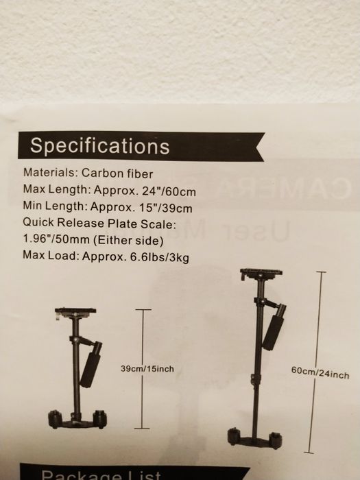 Estabilizador Neewer 60cm