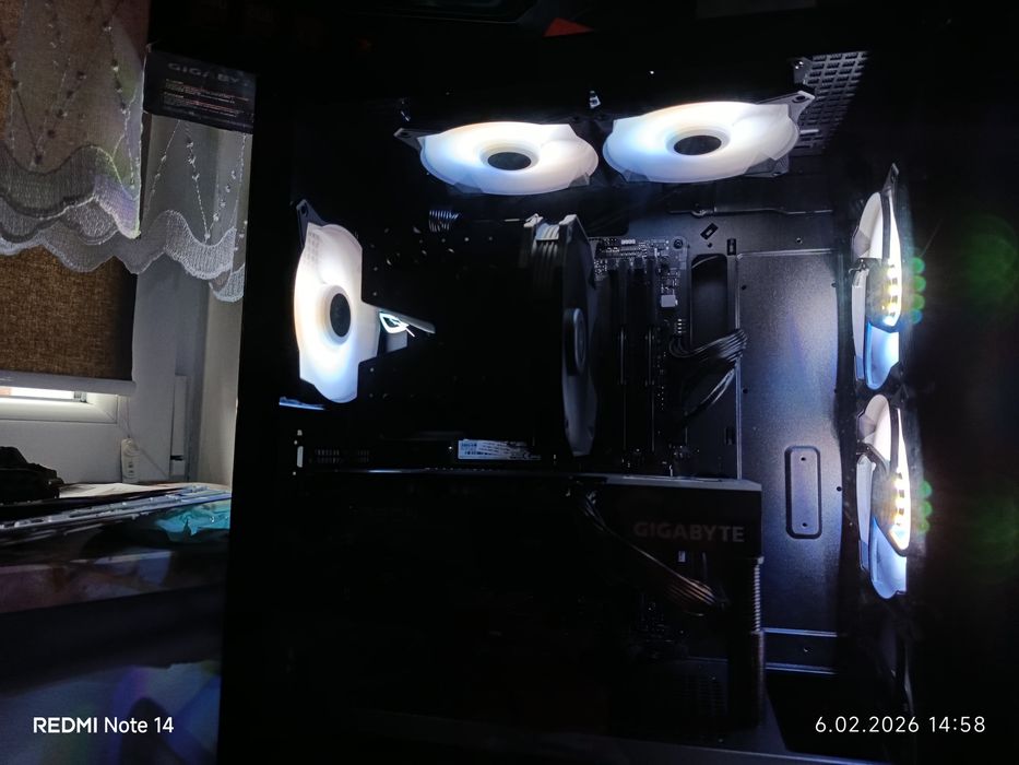 Gamingowy PC | Ryzen 5 5500 | RX 6600 XT | 32GB RAM | ARGB | Win 11