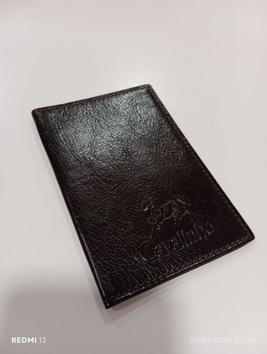 Porta-documentos / Capa de Documentos em Pele CAVALINHO (Original)