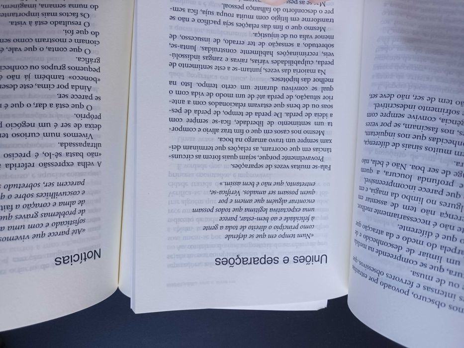 "A Realidade já não é o que era" e " Em Teoria, o Amor é Sempre Bom"