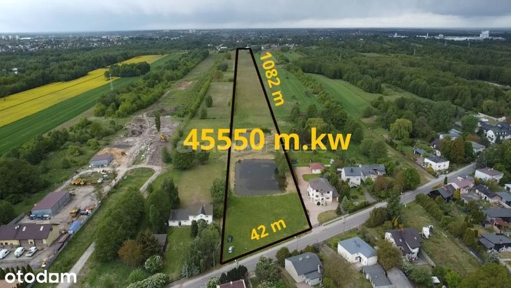 Wyjątkowa działka w Nowych Łagiewnikach