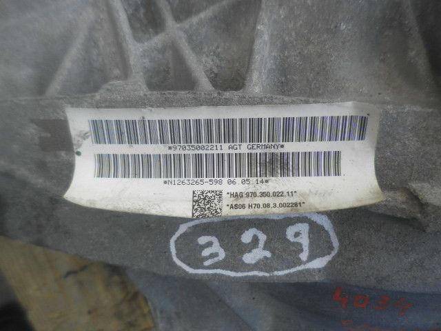 Diferencial trás PORSCHE Panamera (970)