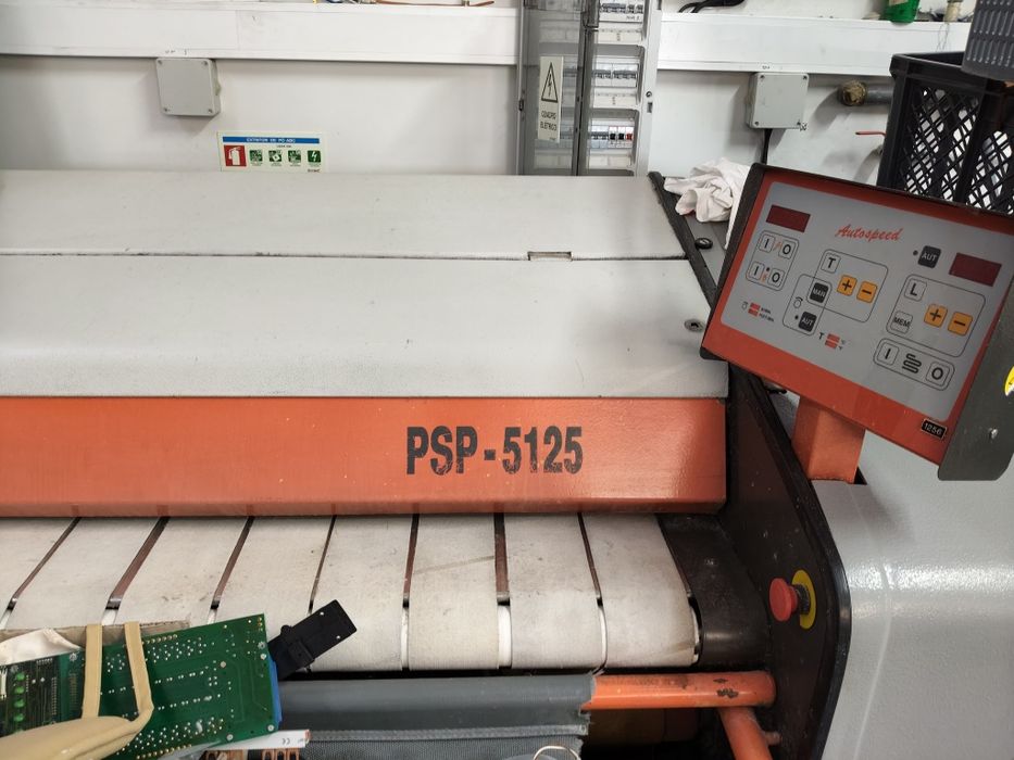 Calandra girbau 2.5 com dobrador eletrica