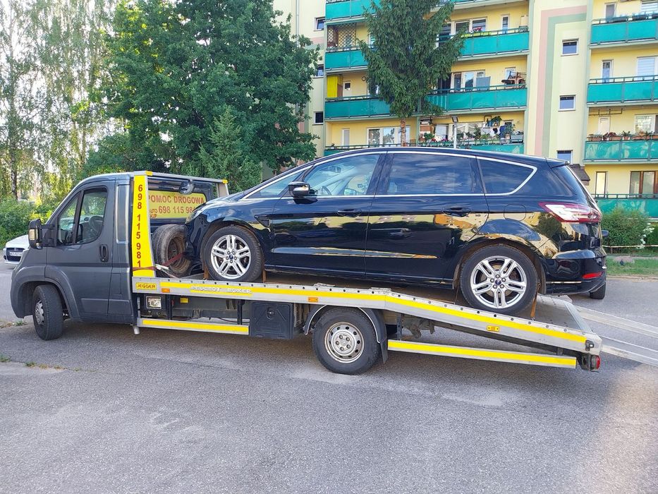 Holowanie Pomoc Drogowa Auto Laweta Konstantynów Łódzki  Lutomiersk