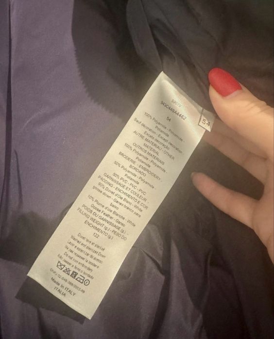 Dior oblique puffer оригінал L-XL беж і чорний. Пуховик і жилет