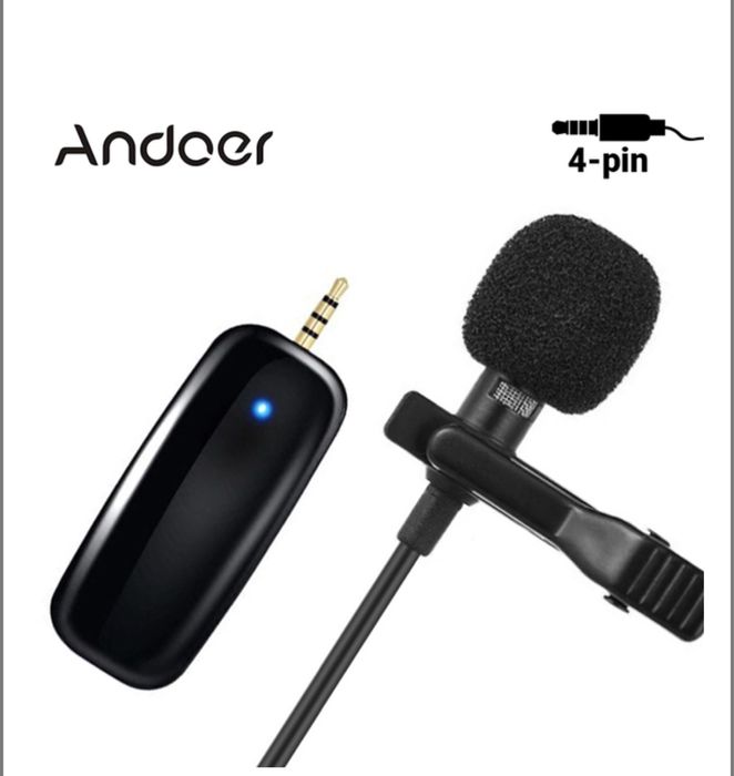 Бездротовий мікрофон для смартфона